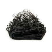 Ladies Water Wave Synthetic Fiber Hair Bun Wig(18 Inch)