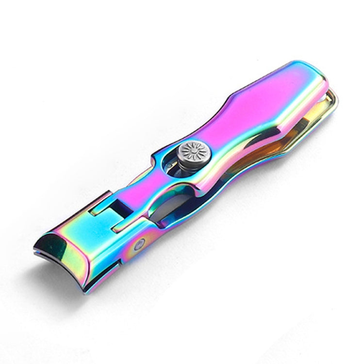 Stainless Steel Large Anti-Fly Splattering Nail Knife Large Opening Nail Cutting(Colorful) - free shipping - PMC Jewellery - Order now!