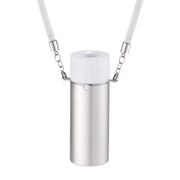 EP205 Portable Air Purifier Negative Ion Necklace Hanging Collar Purifier(Silver)