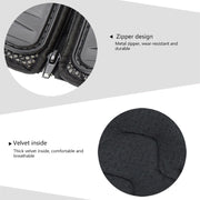 GHOST RACING Motorcycle Protective Gear Children Safety Riding Sport Vest + Knee Pads + Elbow Pads Protective Suit(Black)