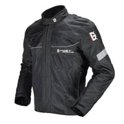 GHOST RACING GR-Y05 Motorcycle Cycling Cloth Men Knight Racing Jacket Keep Warm Anti-Fall Locomotive Off-Road Suit, Size: M(Black)