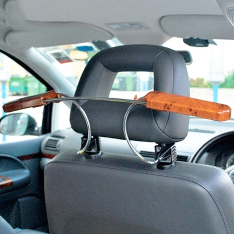 Automobile Stainless Steel Retractable Drying Rack Suit Hanger, Colour: Peach Wood Grain - Auto Fastener & Clips by PMC Jewellery | Online Shopping South Africa | PMC Jewellery | Buy Now Pay Later Mobicred