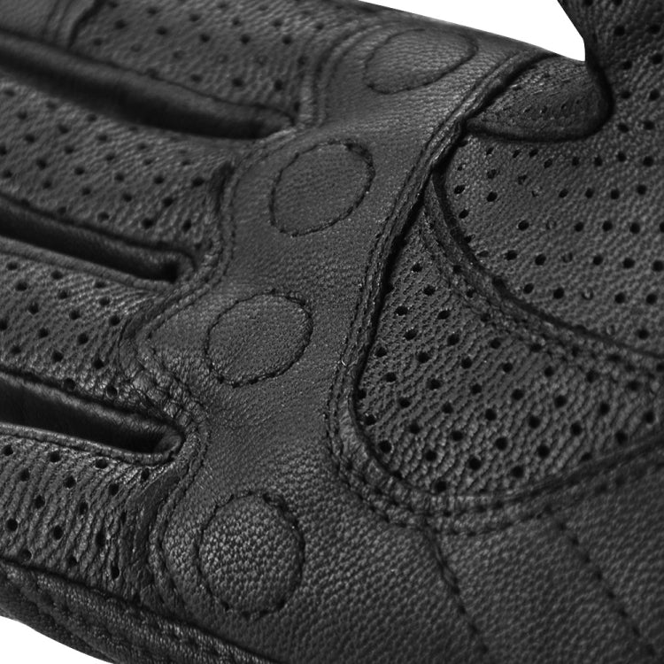 GHOST RACING GR-ST06 Breathable Touch Screen Motorcycle Riding Leather Gloves Anti-Fall Locomotive Gloves, Size: XL(Black) - Locomotive Gloves by GHOST RACING | Online Shopping South Africa | PMC Jewellery | Buy Now Pay Later Mobicred