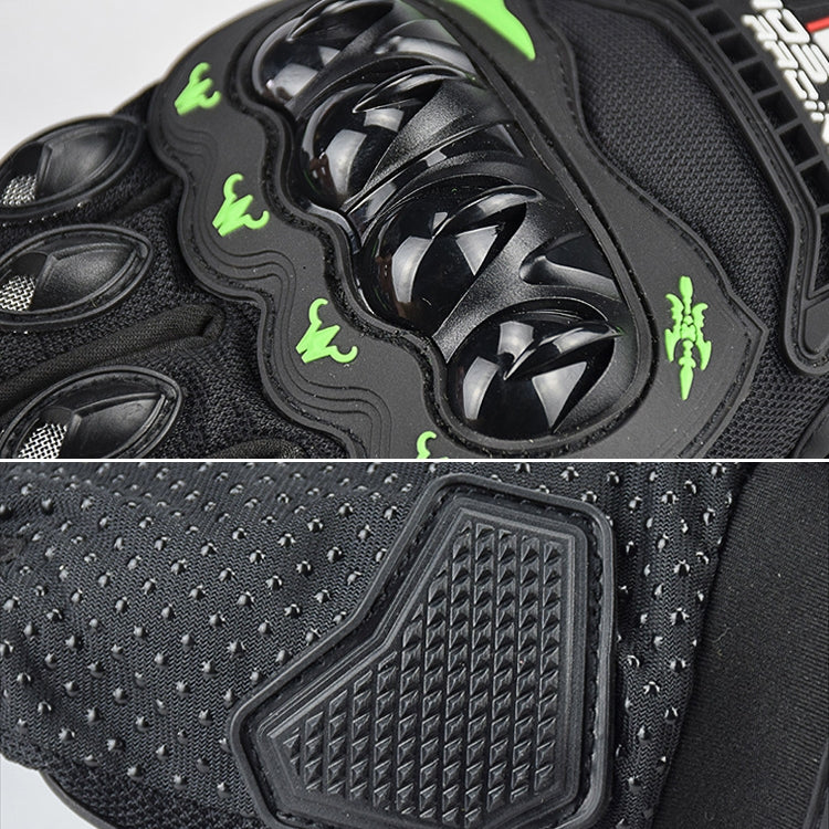 GHOST RACING GR-ST04 Motorcycle Gloves Anti-Fall Full Finger Riding Touch Gloves, Size: L(Gray) - Locomotive Gloves by GHOST RACING | Online Shopping South Africa | PMC TechLife | Buy Now Pay Later Mobicred