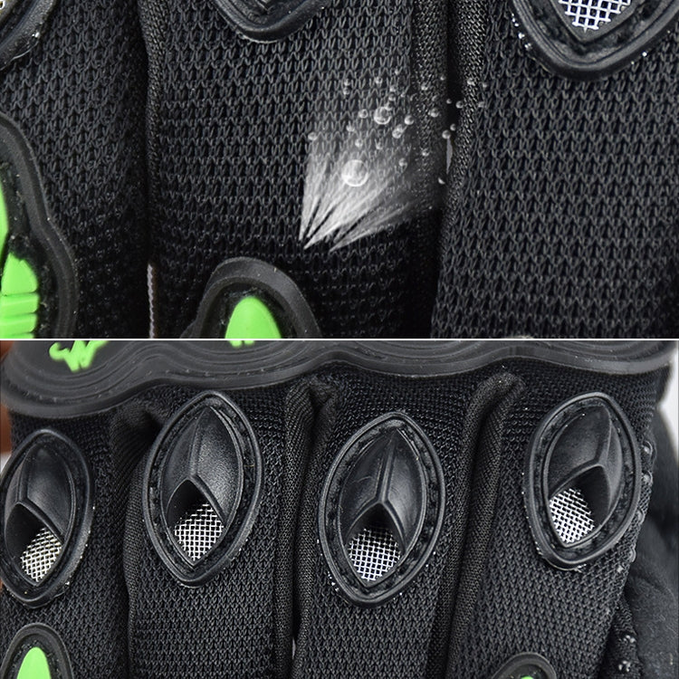 GHOST RACING GR-ST04 Motorcycle Gloves Anti-Fall Full Finger Riding Touch Gloves, Size: XXL(Green) - free shipping - PMC Jewellery - Order now!