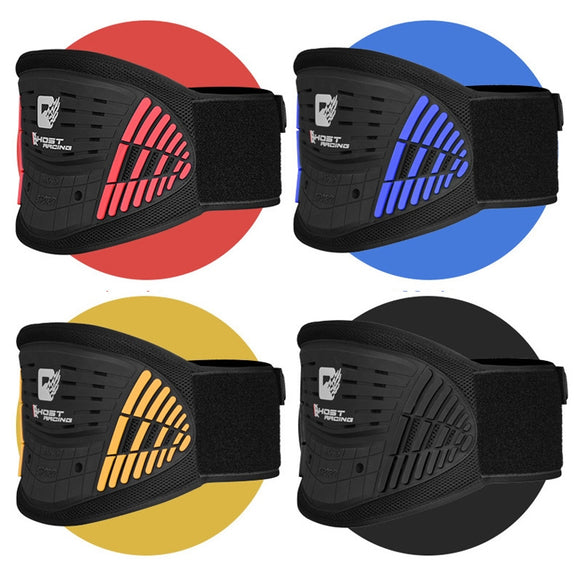 GHOST RACING GR-HY01 Motorcycle Waist Cycling Protective Gear Locomotive Anti-Fall Ski Bunch Waist Belt, Size: One Size(Blue)