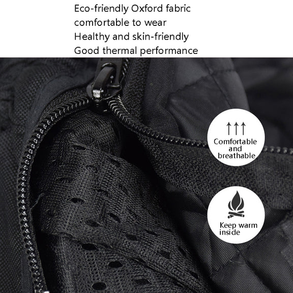 GHOST RACING GR-K06 Motorcycle Riding Trousers Racing Motorcycle Anti-Fall Windproof Keep Warm Pants, Size: XXL(Black)