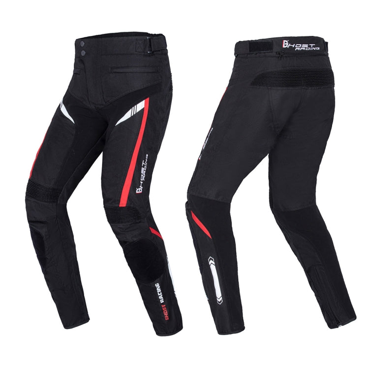 GHOST RACING GR-K06 Motorcycle Riding Trousers Racing Motorcycle Anti-Fall Windproof Keep Warm Pants, Size: XXL(Black) - free shipping - PMC TechLife - Order now!
