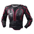 GHOST RACING F060 Motorcycle Armor Suit Riding Protective Gear Chest Protector Elbow Pad Fall Protection Suit, Size: S(Red) - free shipping - PMC TechLife - Order now!