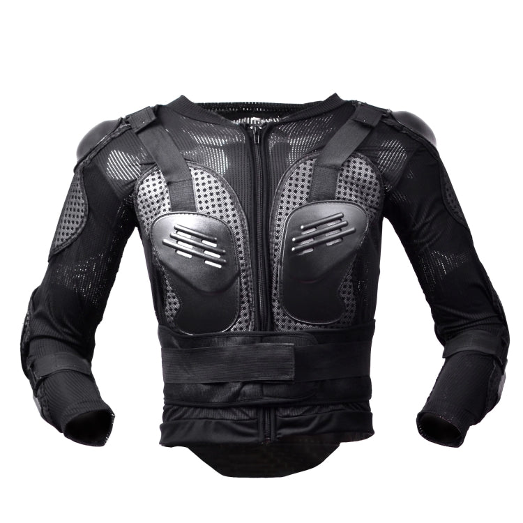 GHOST RACING F060 Motorcycle Armor Suit Riding Protective Gear Chest Protector Elbow Pad Fall Protection Suit, Size: XXL(Black) - free shipping - PMC TechLife - Order now!