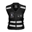 GHOST RACING GR-Y06 Motorcycle Riding Vest Safety Reflective Vest, Size: M(Black) - free shipping - PMC TechLife - Order now!