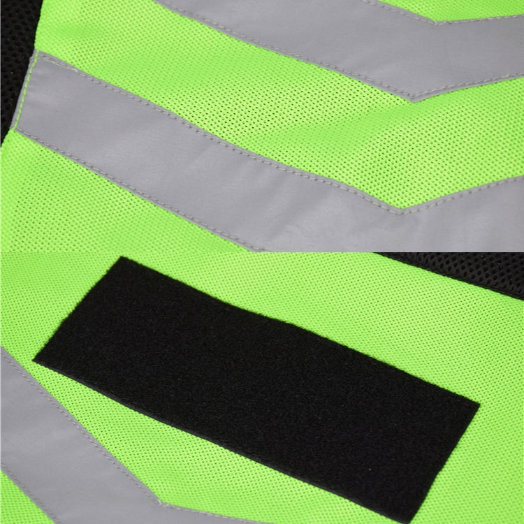GHOST RACING GR-Y06 Motorcycle Riding Vest Safety Reflective Vest, Size: XXXL(Black) - Protective Gear by GHOST RACING | Online Shopping South Africa | PMC TechLife | Buy Now Pay Later Mobicred