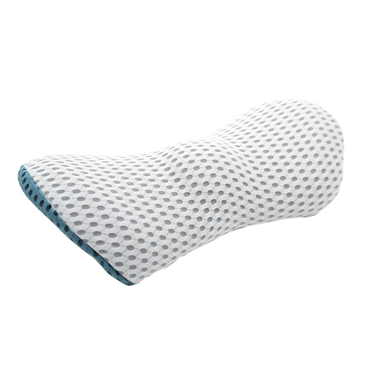 Car Supplies Lumbar Support Memory Foam Car Backrest Lumbar Cushion Seat Cushion Lumbar Pillow, Colour: Blue+Light Gray - Seat Accessories by PMC Jewellery | Online Shopping South Africa | PMC Jewellery | Buy Now Pay Later Mobicred