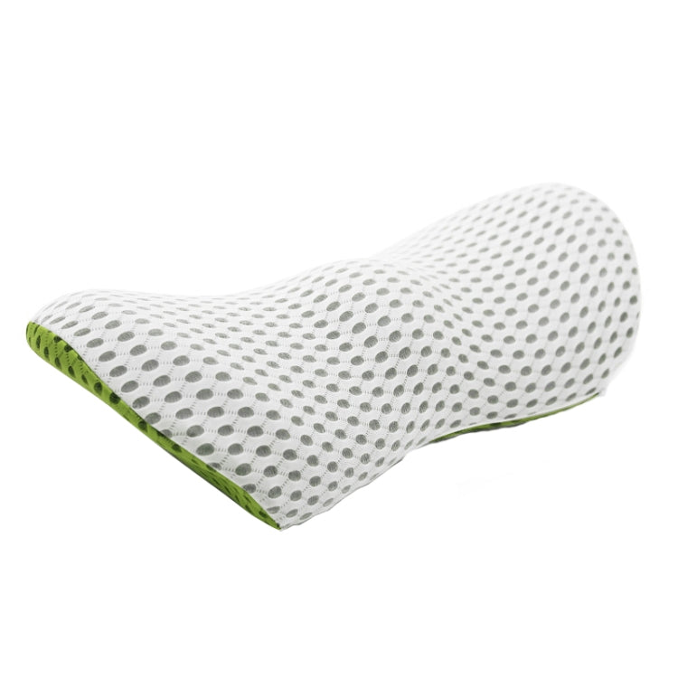 Car Supplies Lumbar Support Memory Foam Car Backrest Lumbar Cushion Seat Cushion Lumbar Pillow, Colour: Green+Light Gray - Seat Accessories by PMC Jewellery | Online Shopping South Africa | PMC Jewellery | Buy Now Pay Later Mobicred