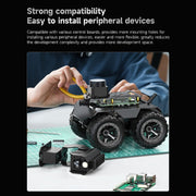 Waveshare WAVE ROVER Flexible Expandable 4WD Mobile Robot Chassis, Onboard ESP32 Module(EU Plug)
