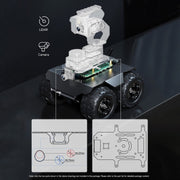 Waveshare WAVE ROVER Flexible Expandable 4WD Mobile Robot Chassis, Onboard ESP32 Module(US Plug)