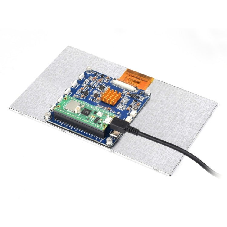 7 Inch Waveshare For Raspberry Pi Pico 1024��600 Pixel IPS Panel DVI Display Module - free shipping - PMC TechLife - Order now!