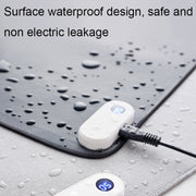 Intelligent Digital Display Timing Heating Mouse Pad Office Desktop Electric Heating Mat, CN Plug, Style:Rabbit 80x33cm