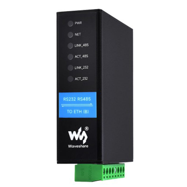 Waveshare RS232 RS485 To RJ45 Ethernet Serial Server, Spec: RS232 RS485 TO ETH (B) - Other Accessories by Waveshare | Online Shopping South Africa | PMC TechLife | Buy Now Pay Later Mobicred