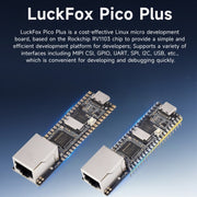 Waveshare LuckFox Pico Plus RV1103 Linux Micro Development Board, With Ethernet Port without Header