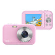 DC406L 2.4-Inch 1080P Mini HD 16X Zoom Digital Camera Home Children Camera EU Plug(Pink) - Children Cameras by PMC TechLife | Online Shopping South Africa | PMC TechLife | Buy Now Pay Later Mobicred
