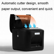 Xprinter XP-T80 72mm Portable Express List Thermal Receipt Printer, Style:USB+LAN Port(EU Plug)