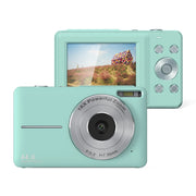 DC403L-AF 2.4-Inch 16X Zoom HD Digital Camera Mini Children Photography Camera US Plug(Green)