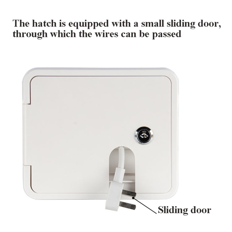 RV Accessories Square Wire Hatch Cover Yacht Accessories Wire Storage Box - Marine Accessories & Parts by PMC TechLife | Online Shopping South Africa | PMC TechLife | Buy Now Pay Later Mobicred