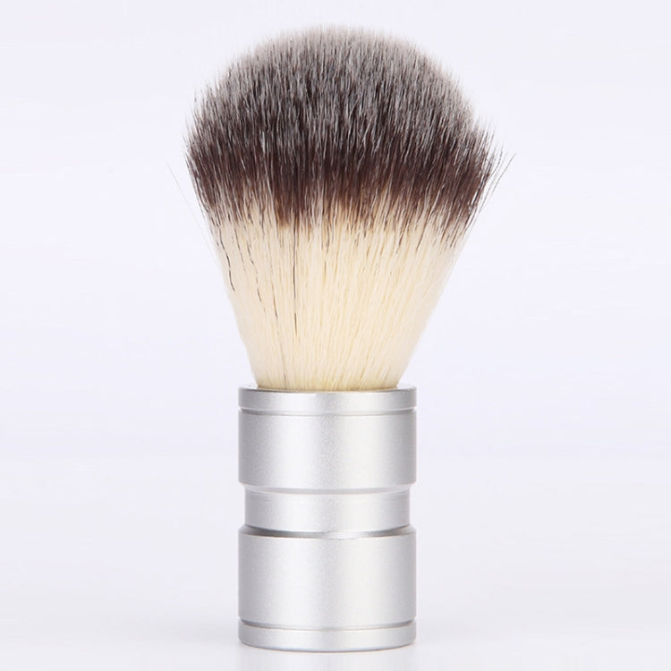Stainless Steel Animal Hair Beard Brush Manual Stirring And Foaming Shaving Tool, Specification: Single Brush