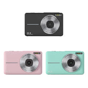 DC403L-AF 2.4-Inch 16X Zoom HD Digital Camera Mini Children Photography Camera EU Plug(Green+32G)