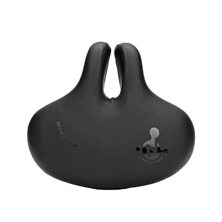 Bike No Nasal Seat Mountain Bike Saddle Comfortable Shock Absorption Bicycle Outdoor Cycling Accessories Saddle(Black) - Bicycle Saddle by PMC TechLife | Online Shopping South Africa | PMC TechLife