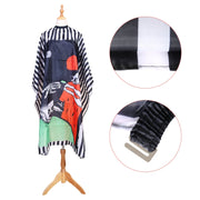 8025 Haircut Hair Dye Care Hairdresser Skull Cloth(As Show)