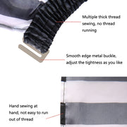 8025 Haircut Hair Dye Care Hairdresser Skull Cloth(As Show)