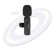 Lavalier Wireless Microphone Mobile Phone Live Video Shooting Small Microphone, Specification: 8 Pin Direct 1 To 1