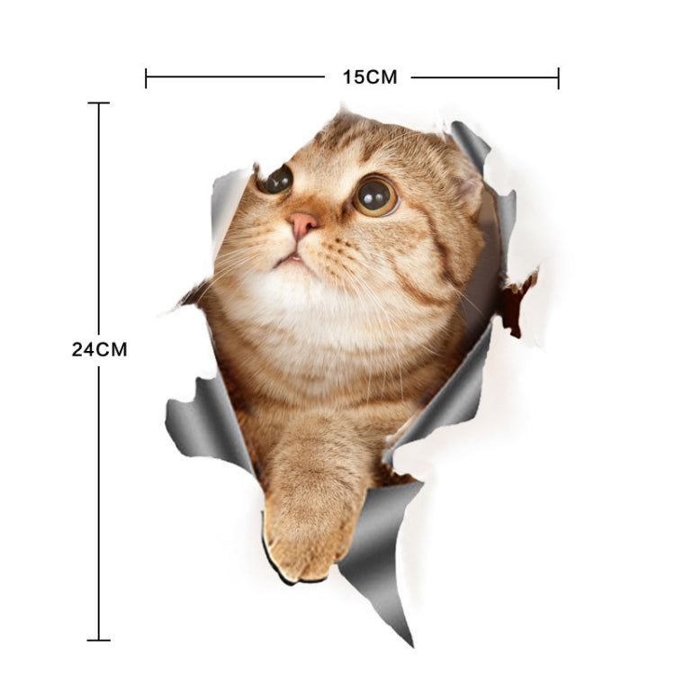 Style 2 Small 3D Stereo Cat Car Sticker Car Body Scratches And Occlusion Stickers - 3D Creative Stickers by PMC TechLife | Online Shopping South Africa | PMC TechLife