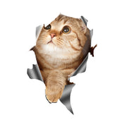 Style 2 Large 3D Stereo Cat Car Sticker Car Body Scratches And Occlusion Stickers