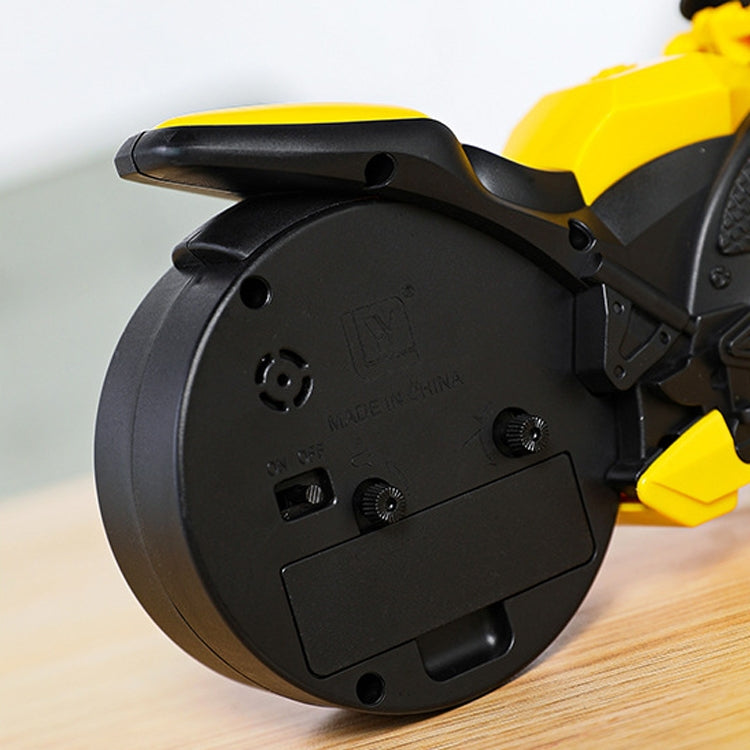 Motorcycle Alarm Clock Ornaments Creative Child Gift Clock(Blue Motorcycle Racing) - Alarm Clocks by PMc TechLife | Online Shopping South Africa | PMc TechLife | Buy Now Pay Later Mobicred