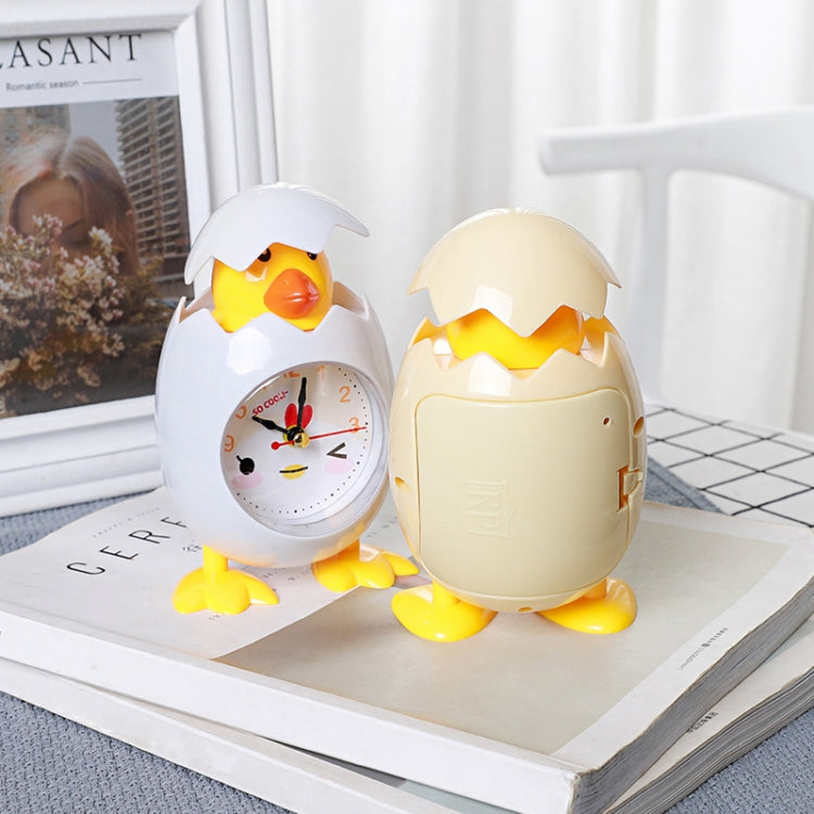 RP001 Cartoon Chicken Eggshell Chicks Alarm Clock Student Gift Children Bedroom Ornaments(Yellow) - Alarm Clocks by PMc TechLife | Online Shopping South Africa | PMc TechLife | Buy Now Pay Later Mobicred