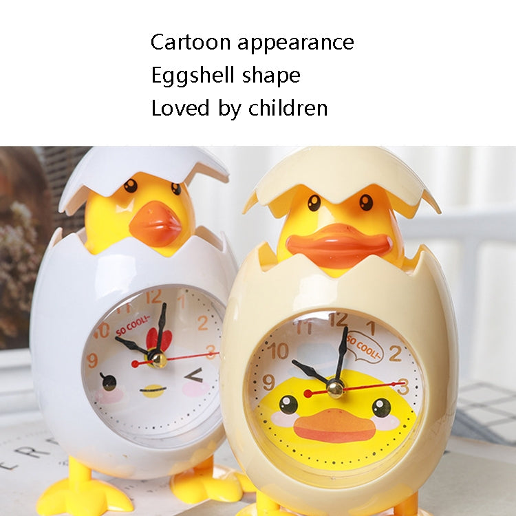 RP001 Cartoon Chicken Eggshell Chicks Alarm Clock Student Gift Children Bedroom Ornaments(Yellow) - Alarm Clocks by PMc TechLife | Online Shopping South Africa | PMc TechLife | Buy Now Pay Later Mobicred