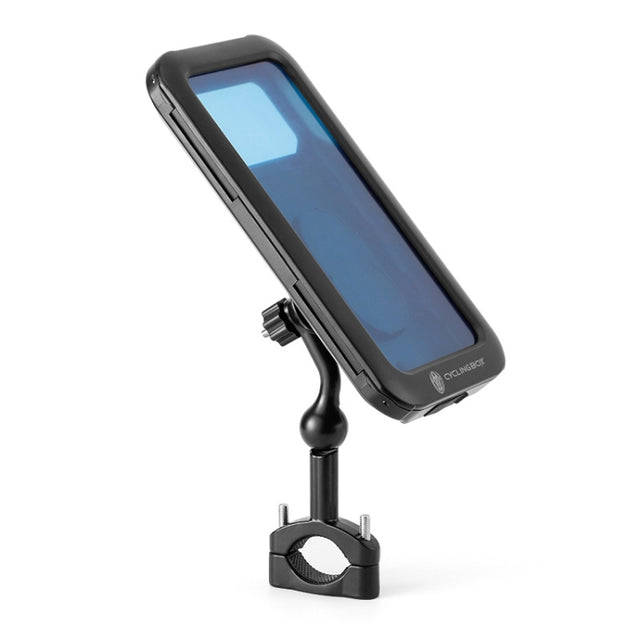 CYCLINGBOX BG-2937 Bicycle Mobile Phone Bracket Water-resistant Bag Simulation Navigation Mobile Phone Frame(Black)