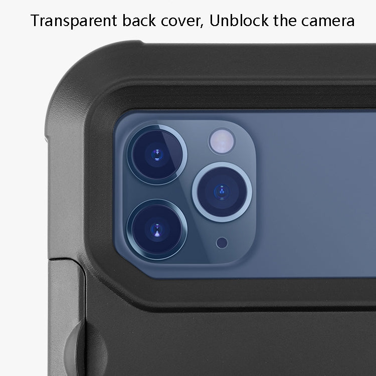 CYCLINGBOX BG-2937 Bicycle Mobile Phone Bracket Waterproof Bag Simulation Navigation Mobile Phone Frame(Black) - Holders by CYCLINGBOX | Online Shopping South Africa | PMC Jewellery | Buy Now Pay Later Mobicred