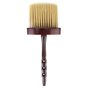 P6036 Long Handle Sweeping Hair Brush Hair Salon Haircut Cleaning Neck Sweeping Brush Household Cleaning Brush(Coffee)