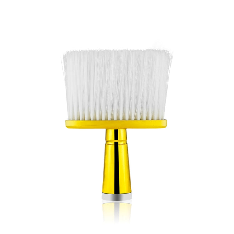 P6424 Hairdresser Sweeping Hair Brushes Hairdressing Nylon Soft Cleaning Brushes Home Hair Salons Shaving Broken Hair Brushes(Gold) - free shipping - PMC TechLife - Order now!