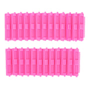 F2001 25 in 1 Perm Bar Styling Fluffy Perm Hair Clip Hair Salon Barber Shop Hairdressing Tools(Pink)