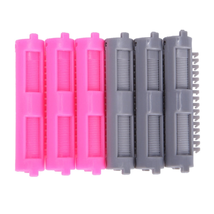 F2001 25 in 1 Perm Bar Styling Fluffy Perm Hair Clip Hair Salon Barber Shop Hairdressing Tools(Grey)