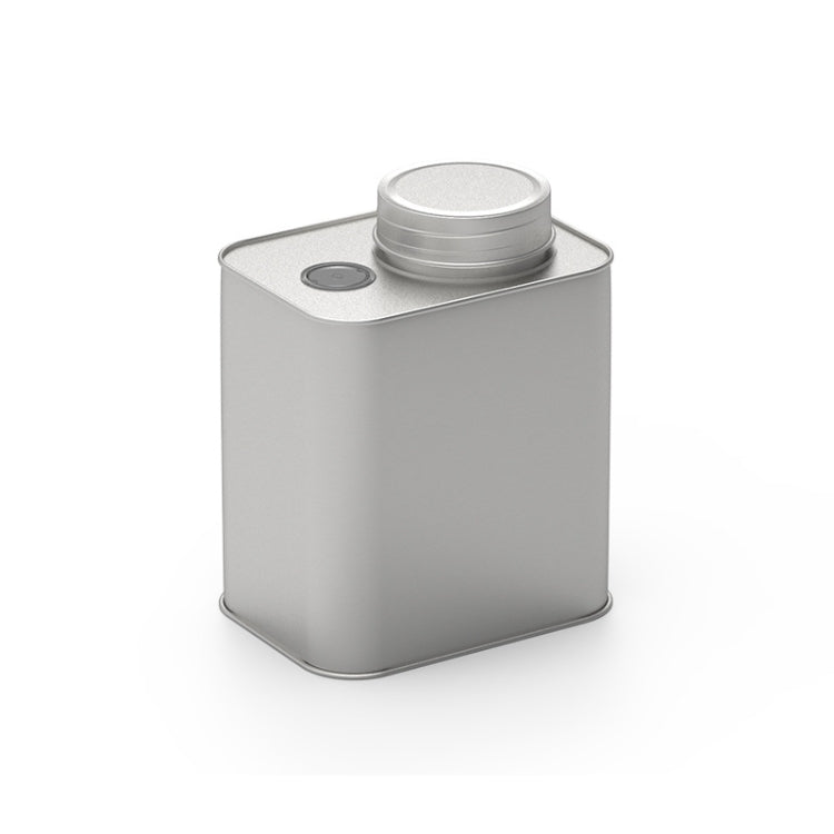 Square Tinplate Metal Sealed Cans Coffee Bean Powder Tin Cans, Specification: With Air Valve - free shipping - PMC TechLife - Order now!