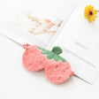 Fruit Plush Eye Mask Cute Soft Girl Sleep Blackout Eye Mask(Strawberry) - free shipping - PMC TechLife - Order now!