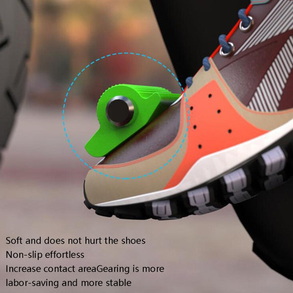 10 PCS Motorcycle Gear Shift Protective Cover Riding Shoe Cover(Black)