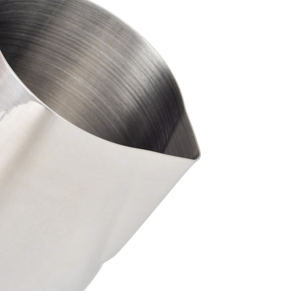 600ml  Inner Scale Pull Flower Cup Stainless Steel Milk Foam Cup Coffee Utensils