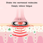Moxibustion Open Flame Smokeless Introduction Of Massage Equipment(Pearl White)